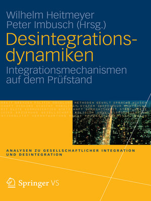cover image of Desintegrationsdynamiken